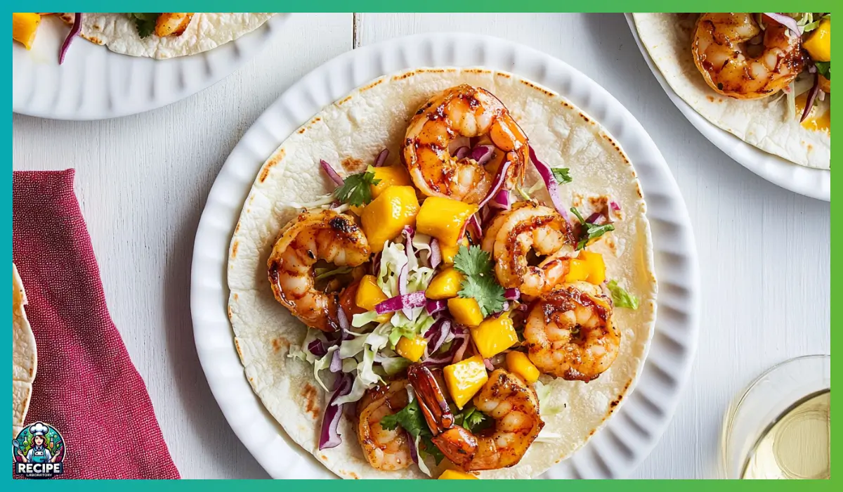 Spicy shrimp tacos
