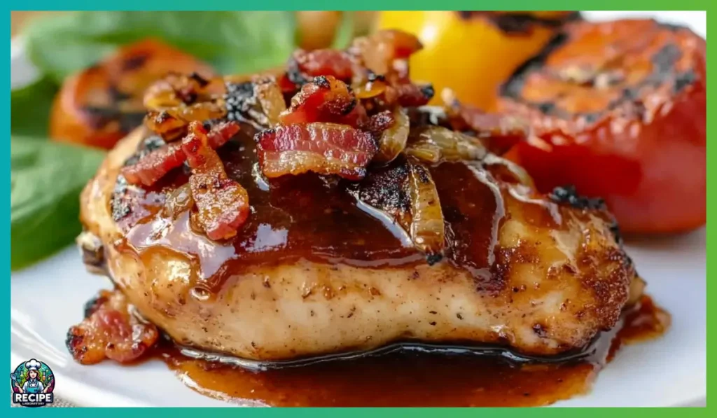 Sticky glazed chicken