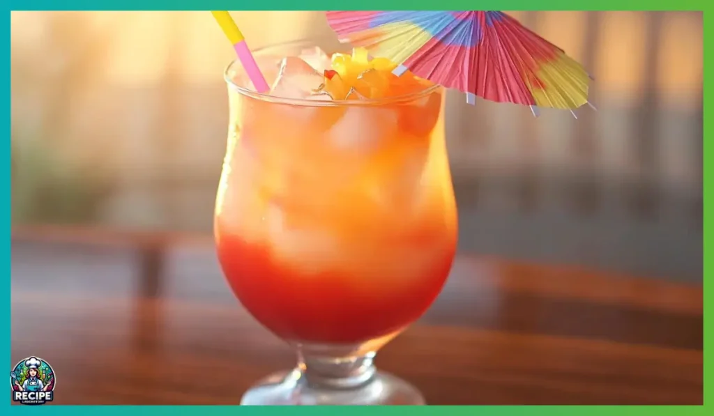 Citrus Peach Mocktail