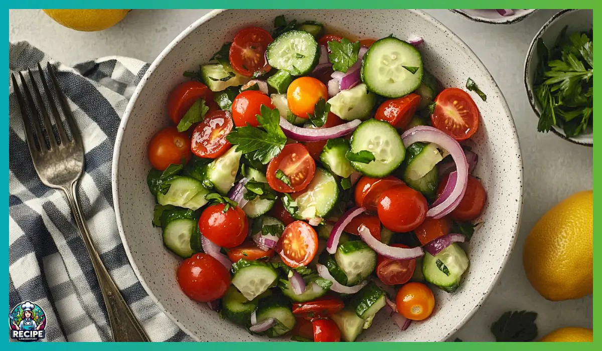 Cucumber Tomato Salad