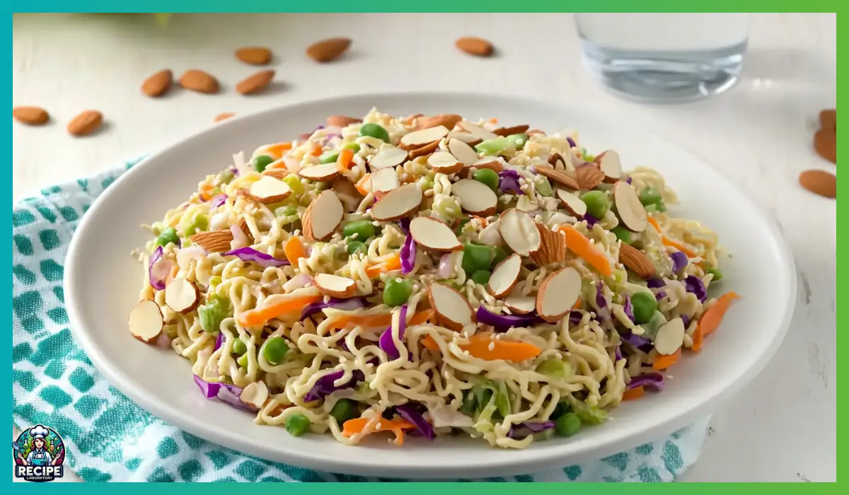 Crunchy ramen salad