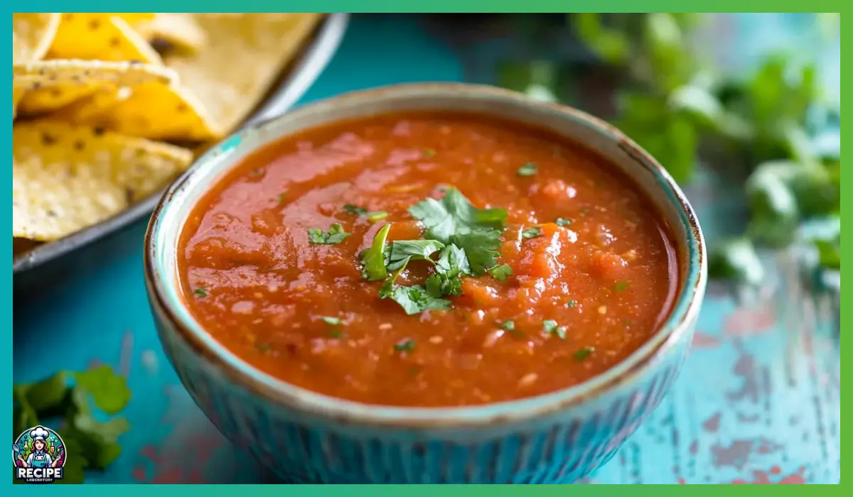 Cilantro lime salsa