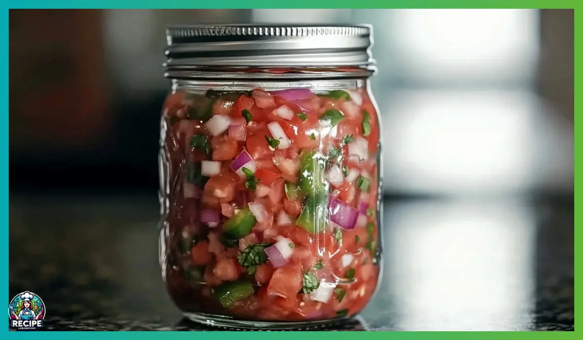 Fresh homemade salsa