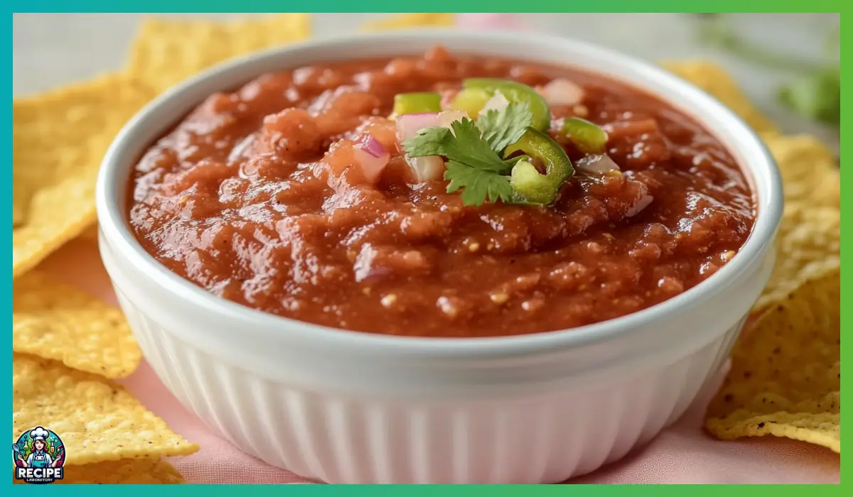 restaurant-style salsa