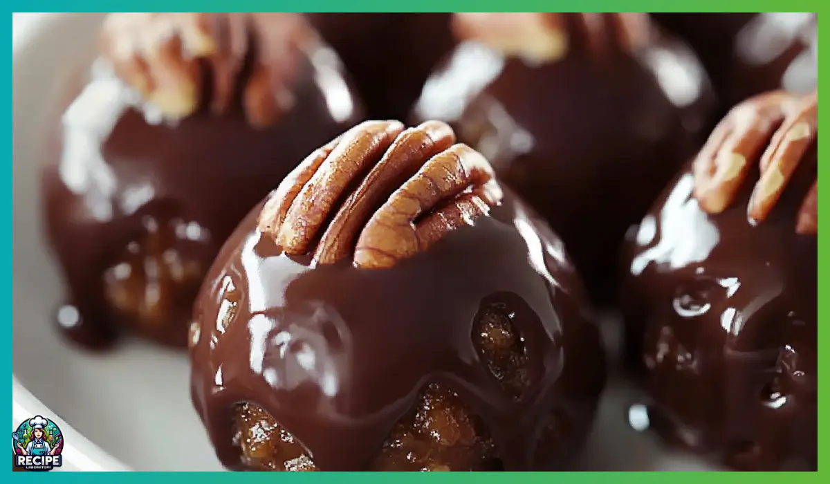 Chocolate pecan bites