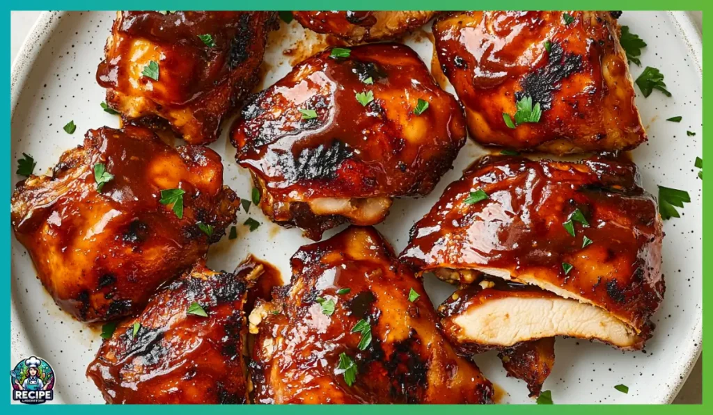 Oven-baked BBQ chicken