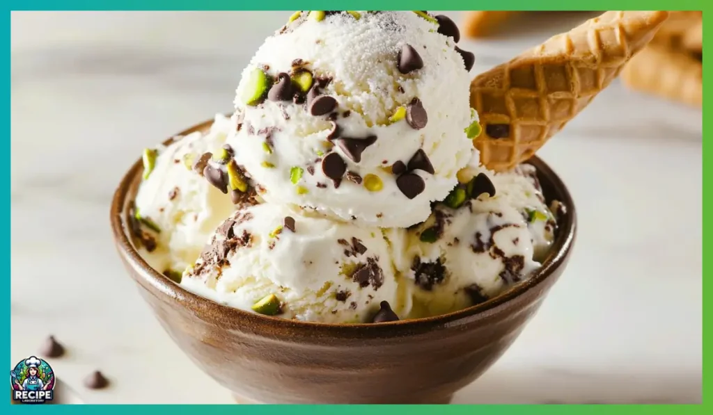 No-churn cannoli ice cream