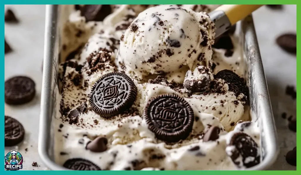 No-Churn Oreo Ice Cream