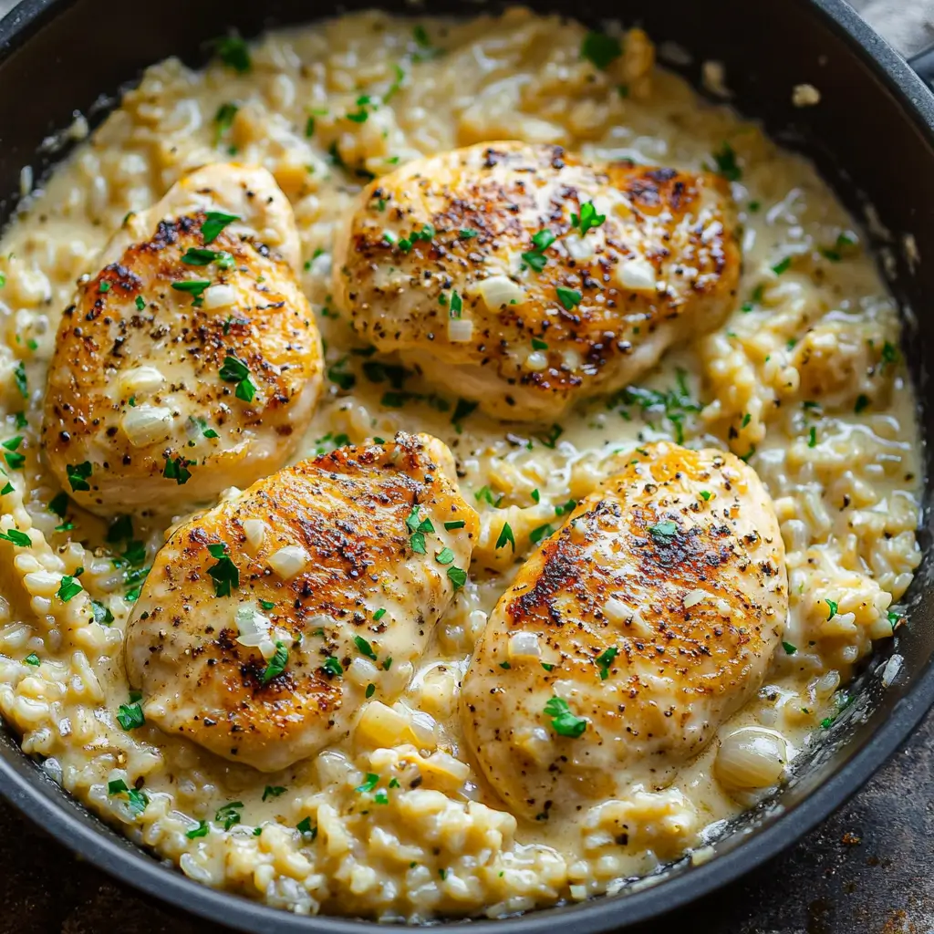 Creamy Parmesan chicken