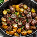Garlic Herb Steak Bites