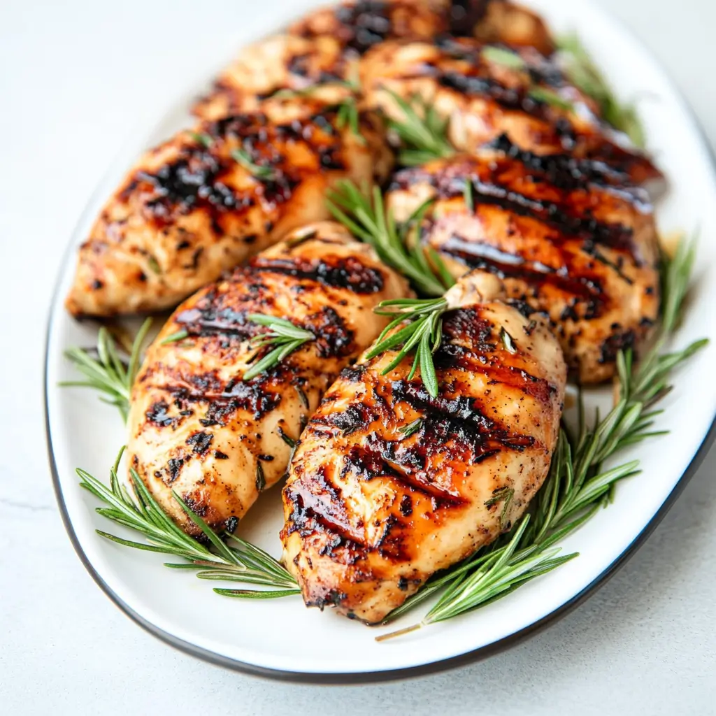 Maple Rosemary Grilled Chicken