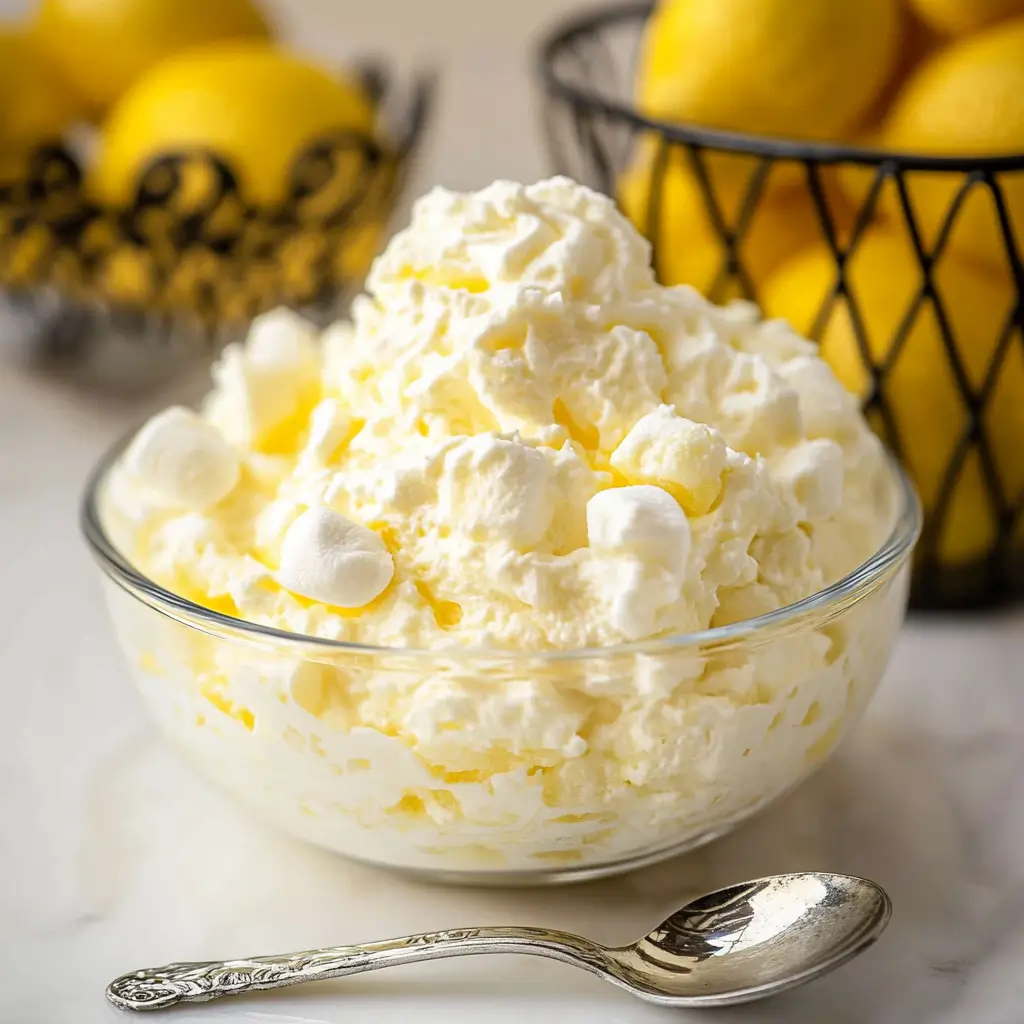 Lemon pineapple fluff