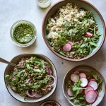 Cauliflower quinoa salad