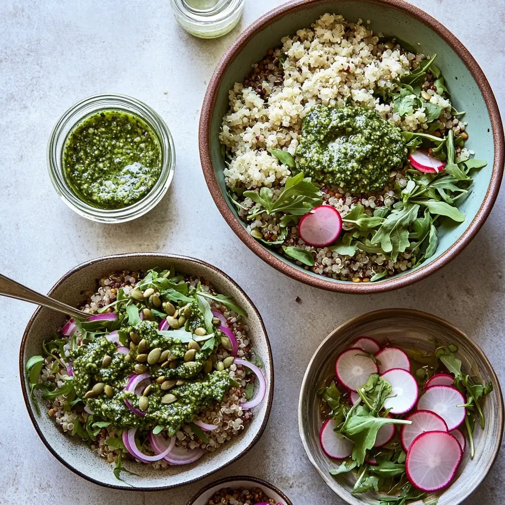 Cauliflower quinoa salad