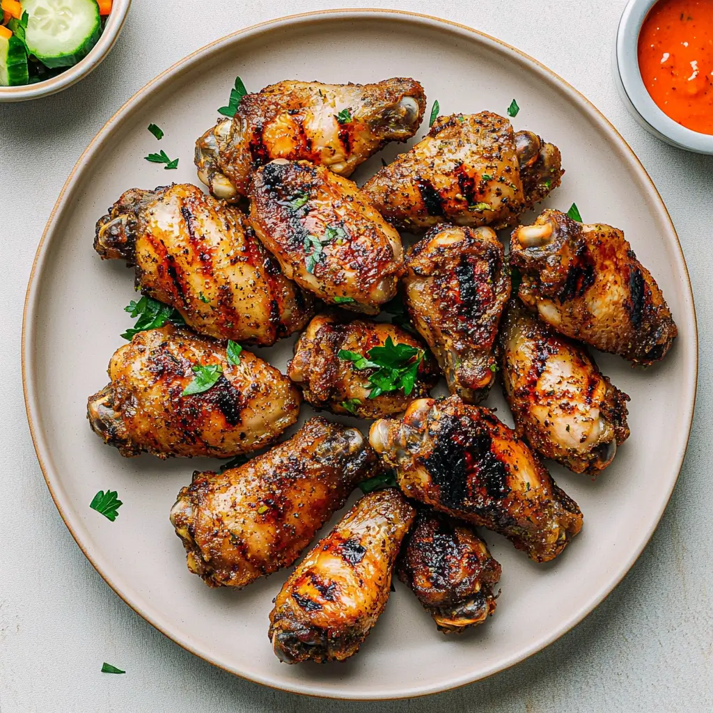 Grilled Five-Spice Chicken Wings