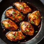 Sticky Garlic Honey Chicken