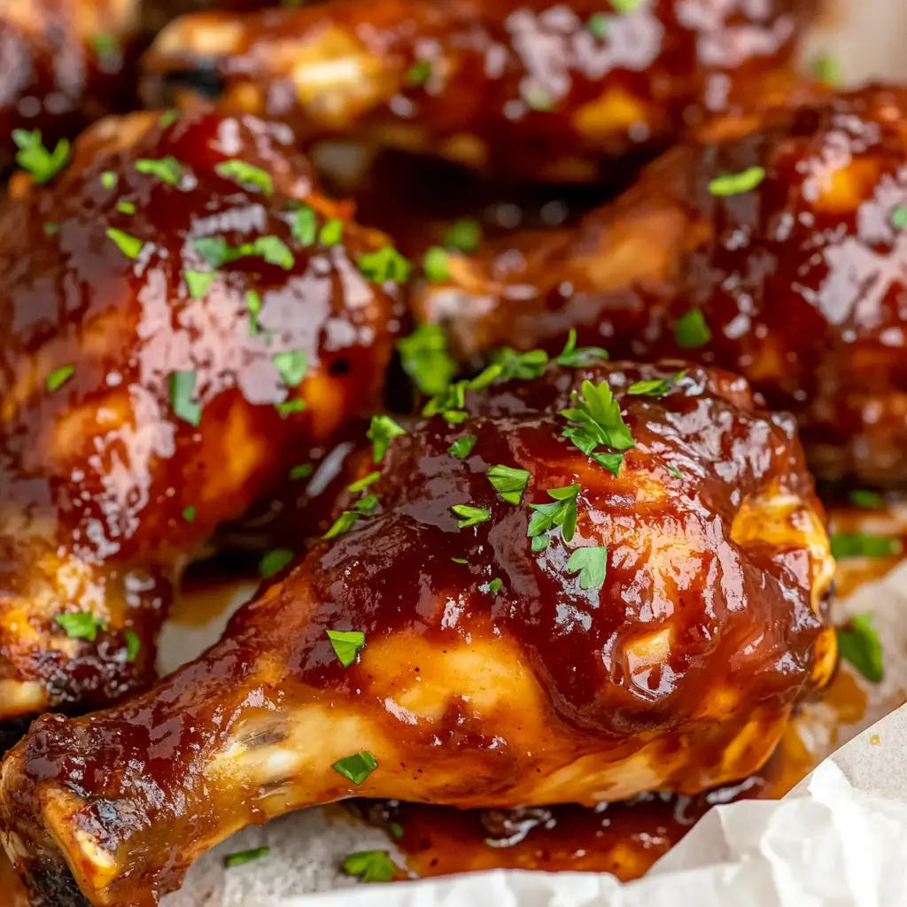Sticky BBQ Drumsticks