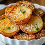 Crispy Parmesan potatoes