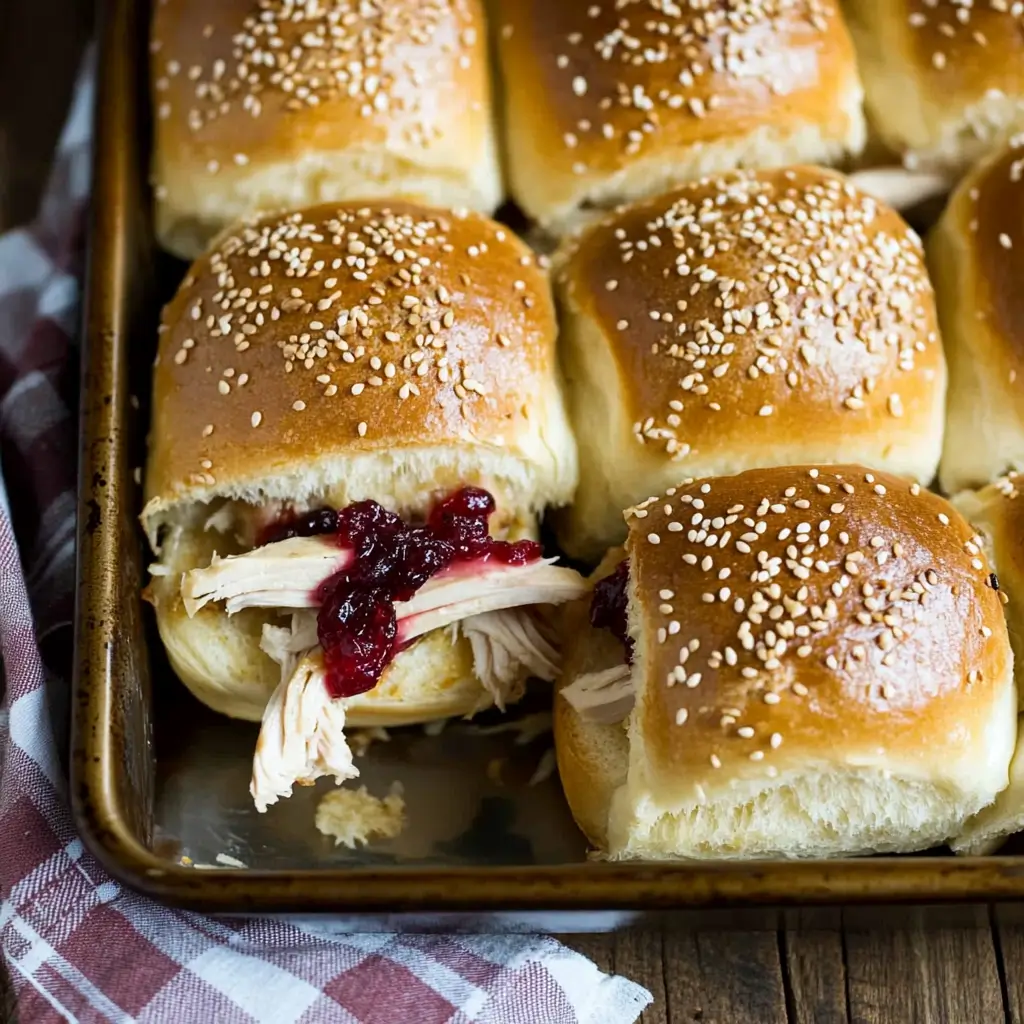 Turkey Cranberry Sliders