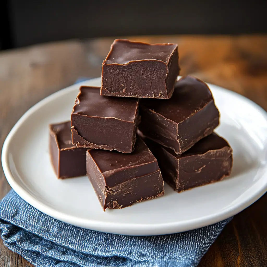 3-ingredient chocolate fudge