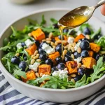 Roasted sweet potato salad