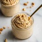 Peanut butter mousse