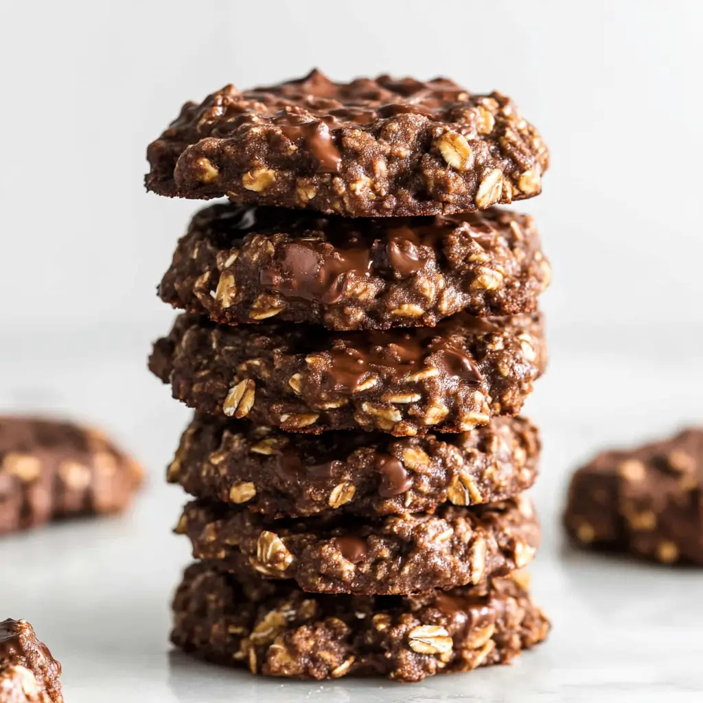 No-bake Peanut Butter Cookies