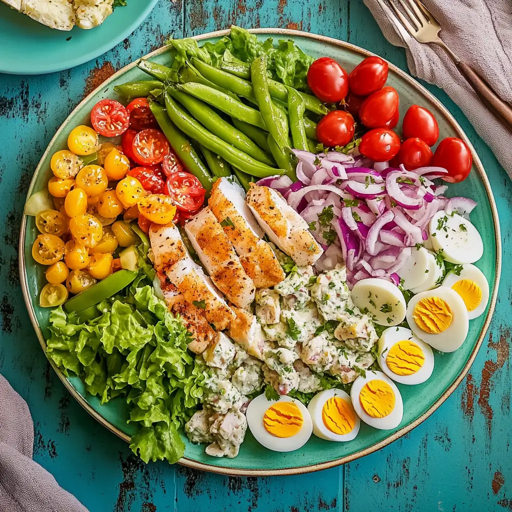 Smoked trout salad