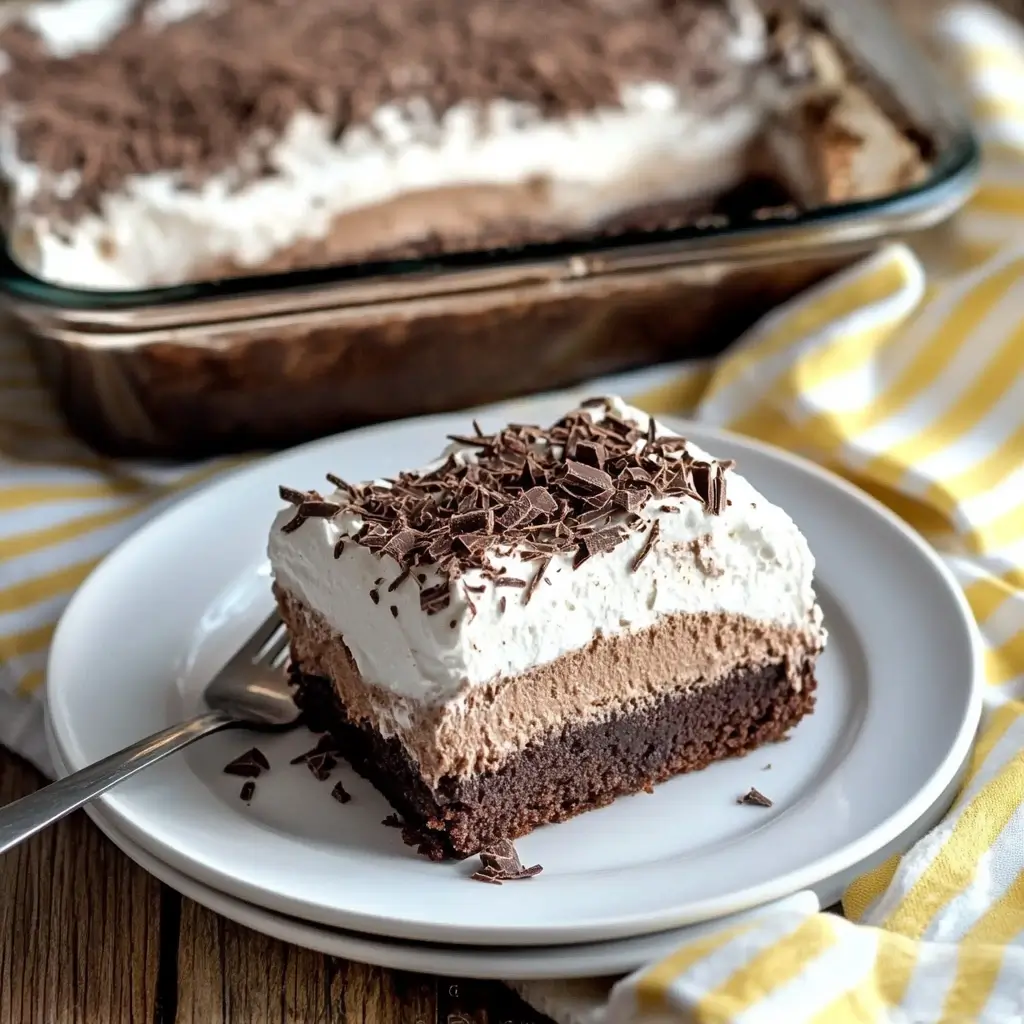 French Silk Brownie Bars