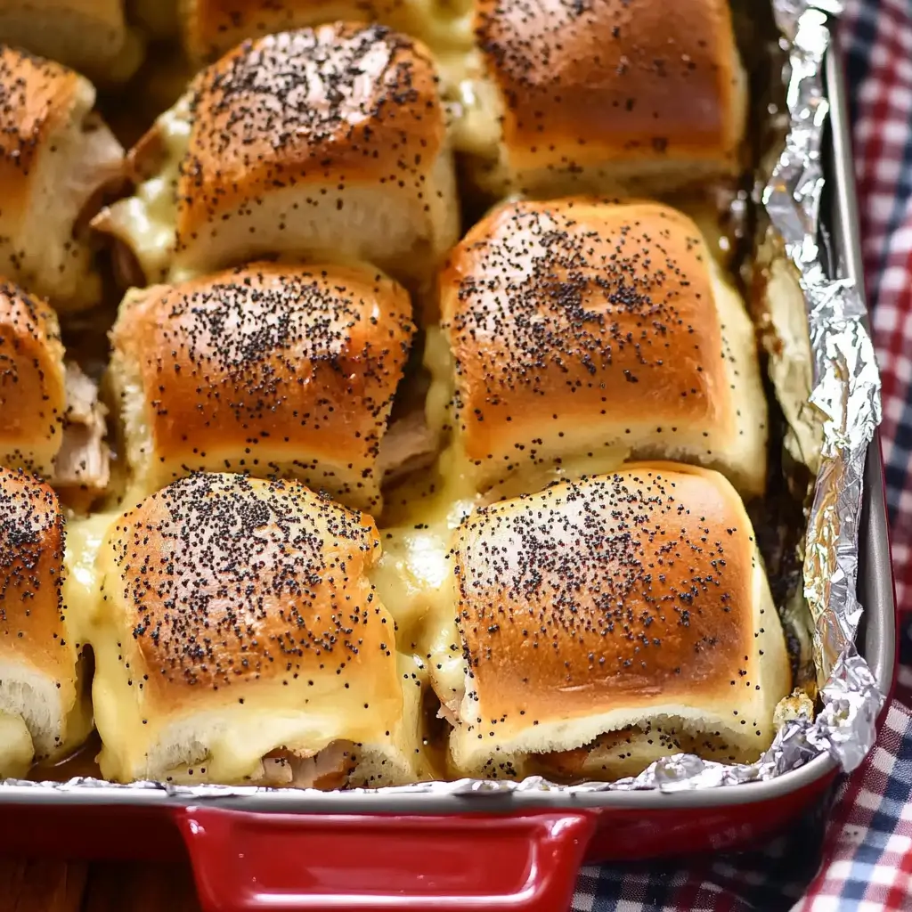 Turkey and Cheese Sliders