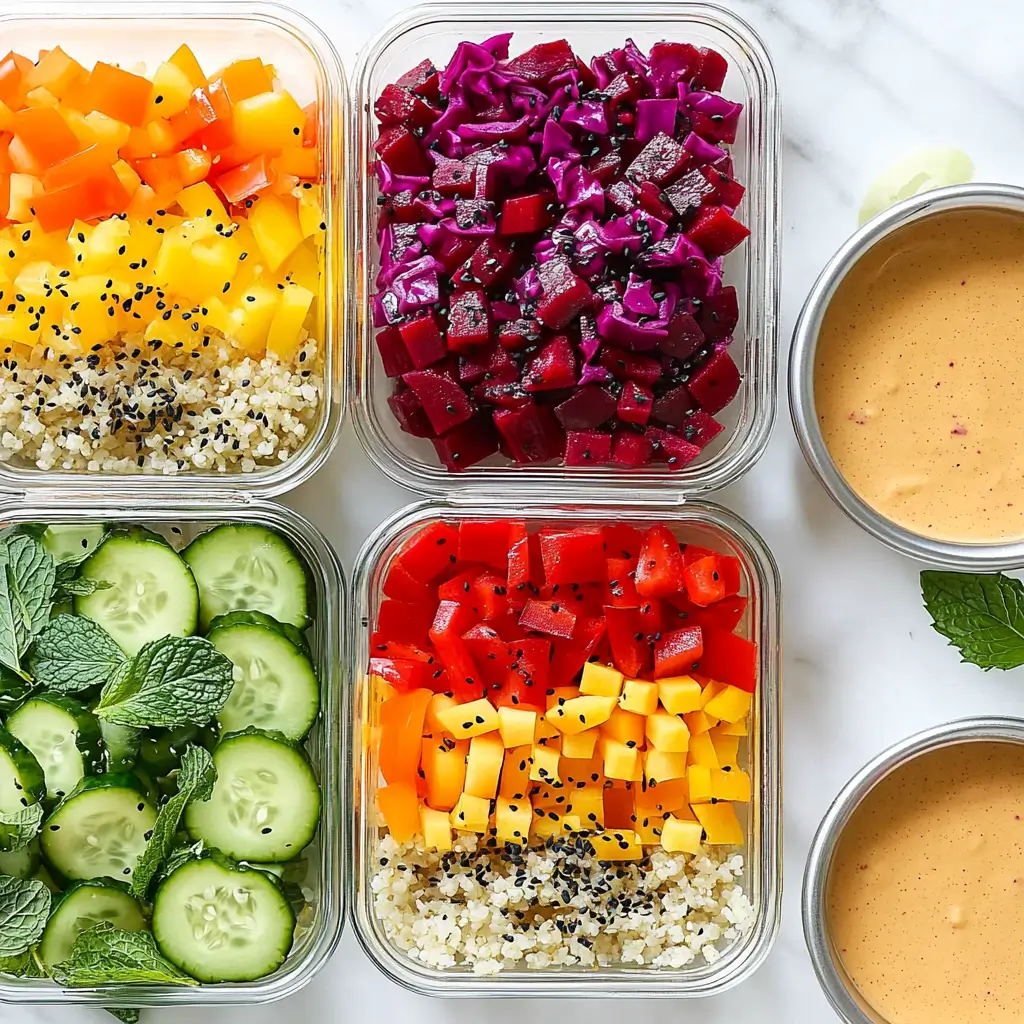 Rainbow Veggie Salad