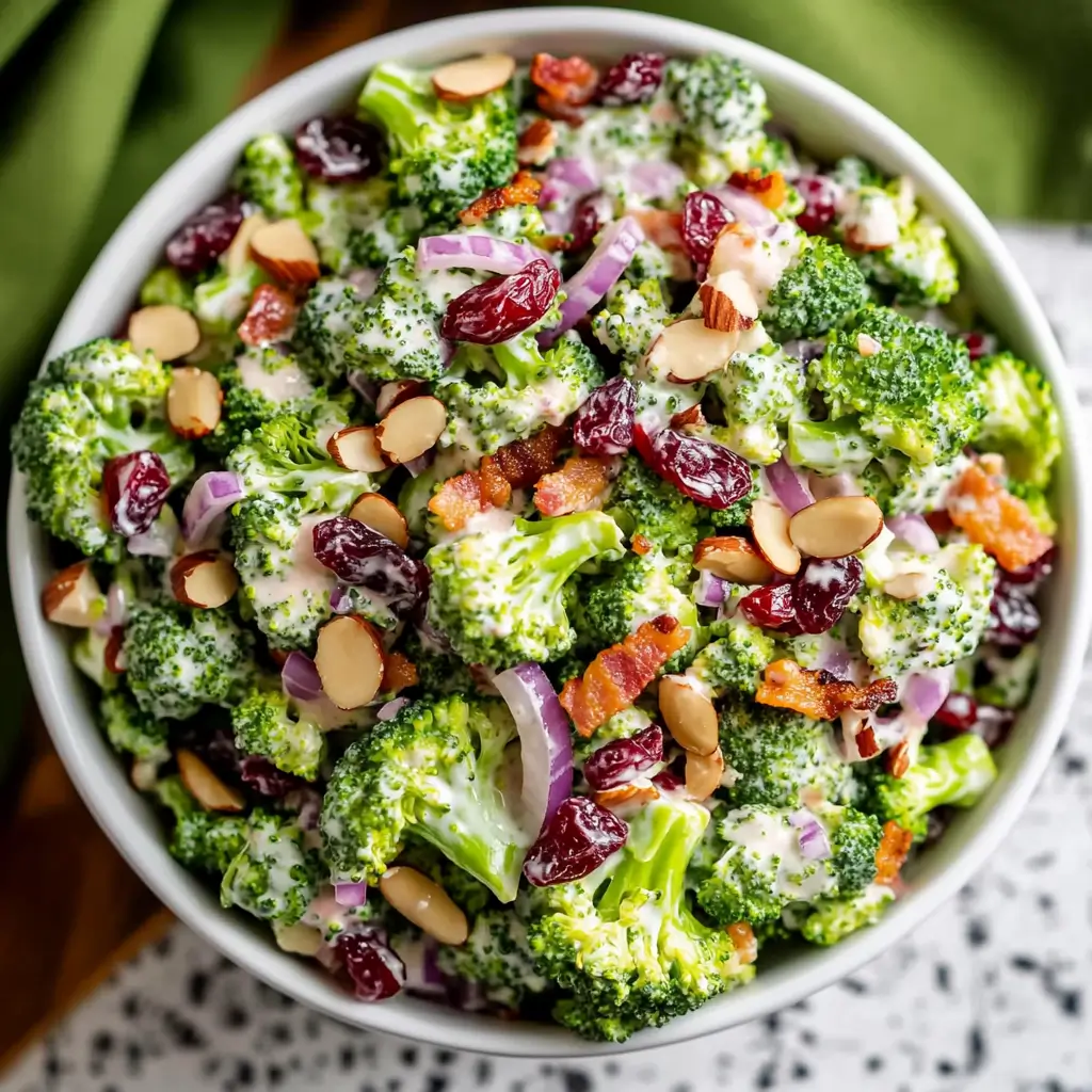 creamy broccoli salad