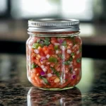 Fresh homemade salsa