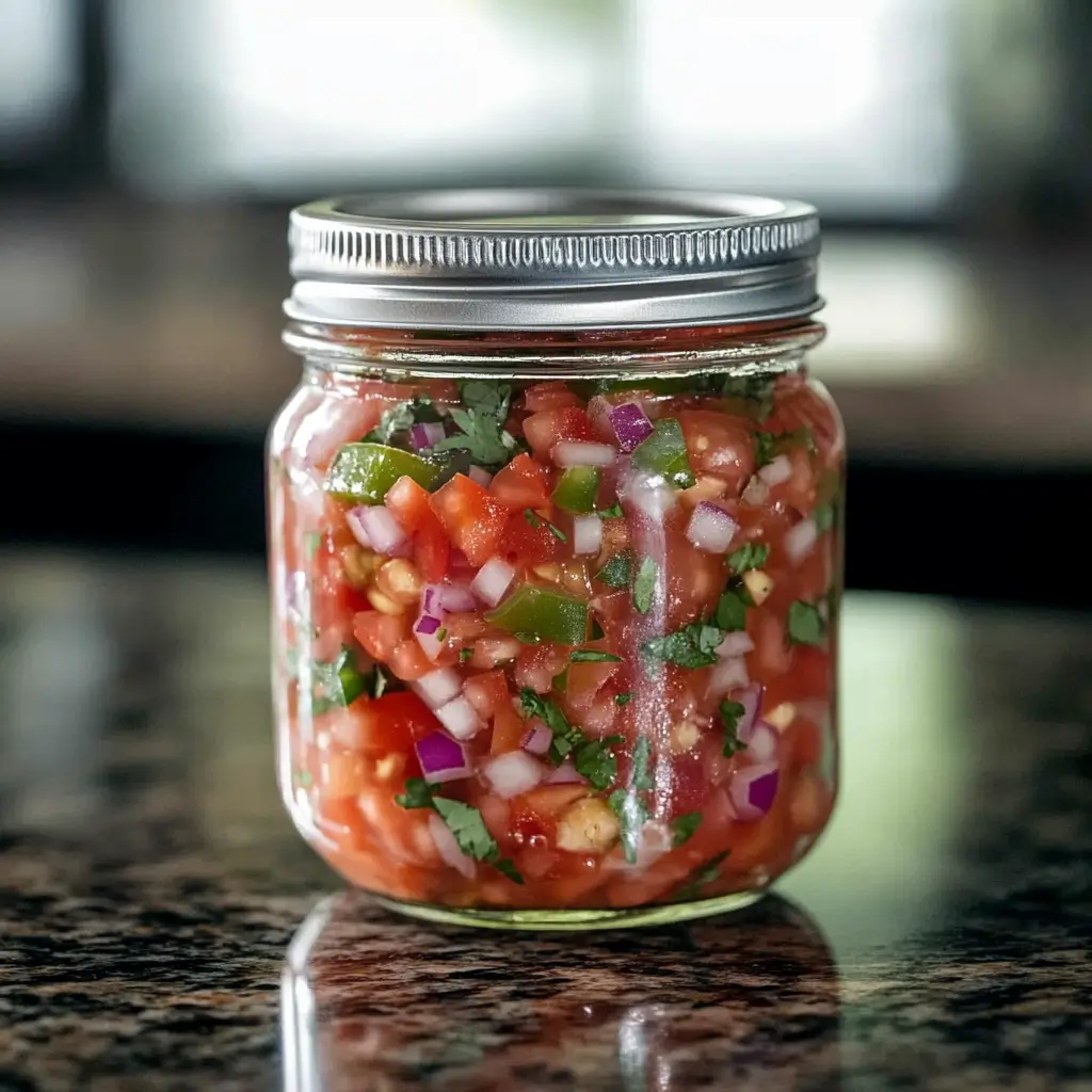 Fresh homemade salsa