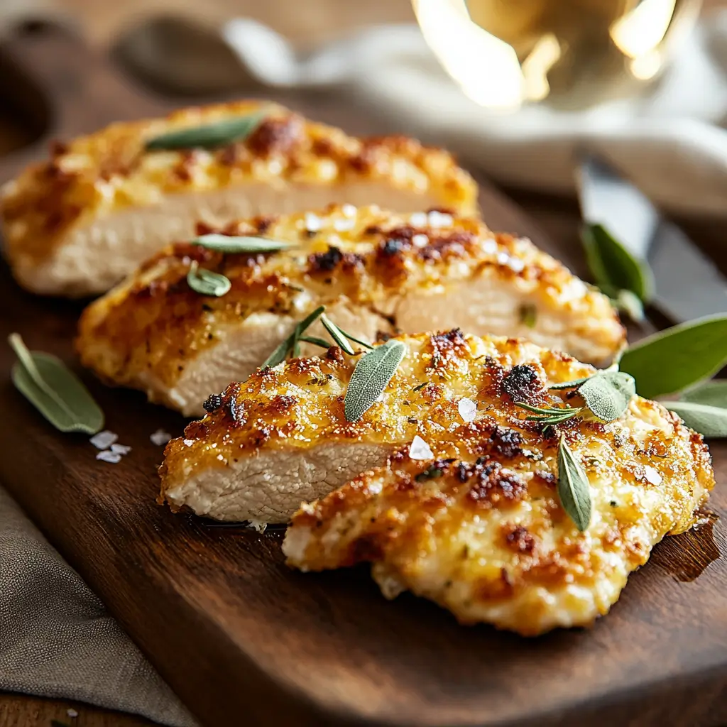 Creamy Baked Parmesan Chicken