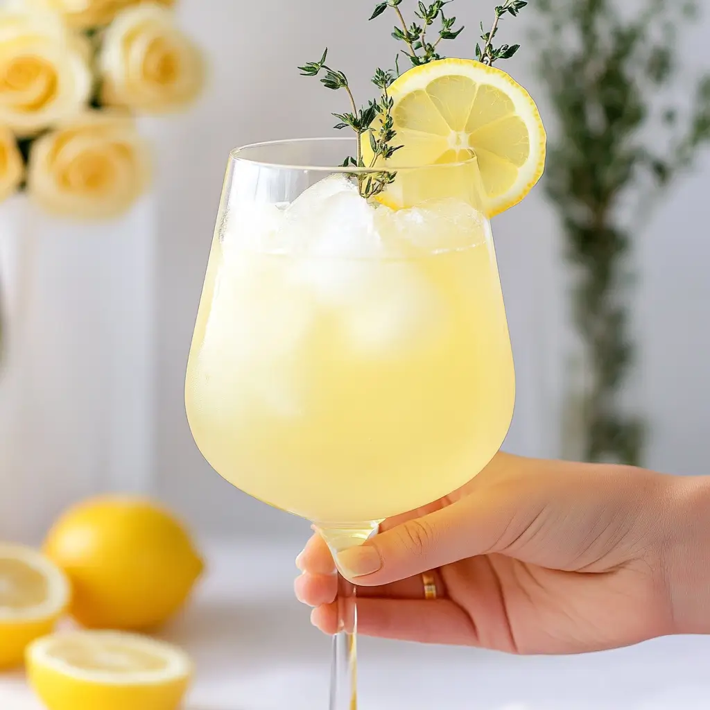 Lemon Maple Mocktail