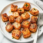 Air Fryer Salmon Bites