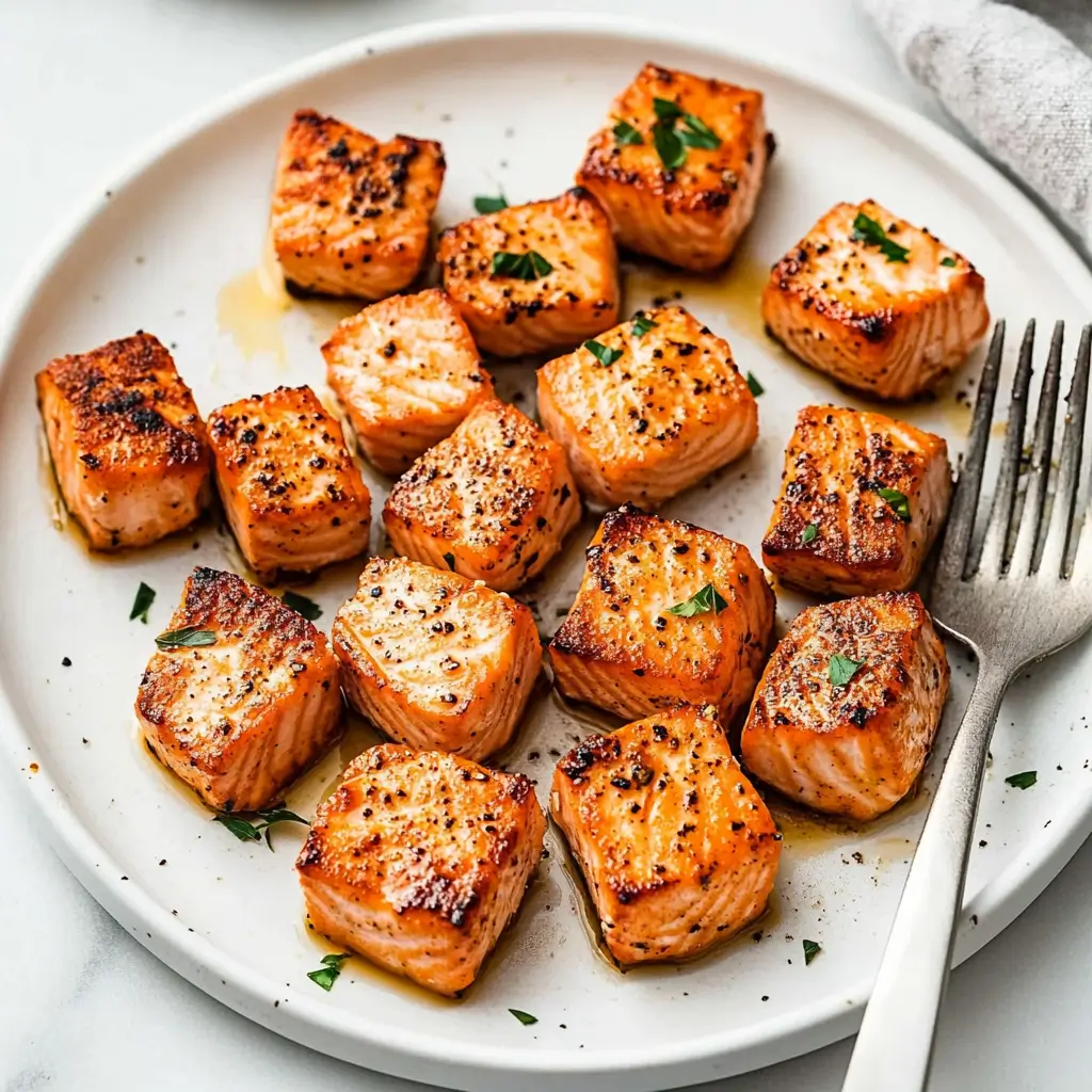 Air Fryer Salmon Bites