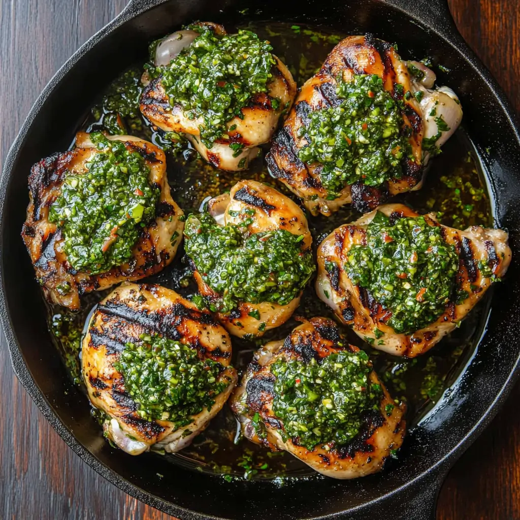 Chimichurri Chicken Thighs