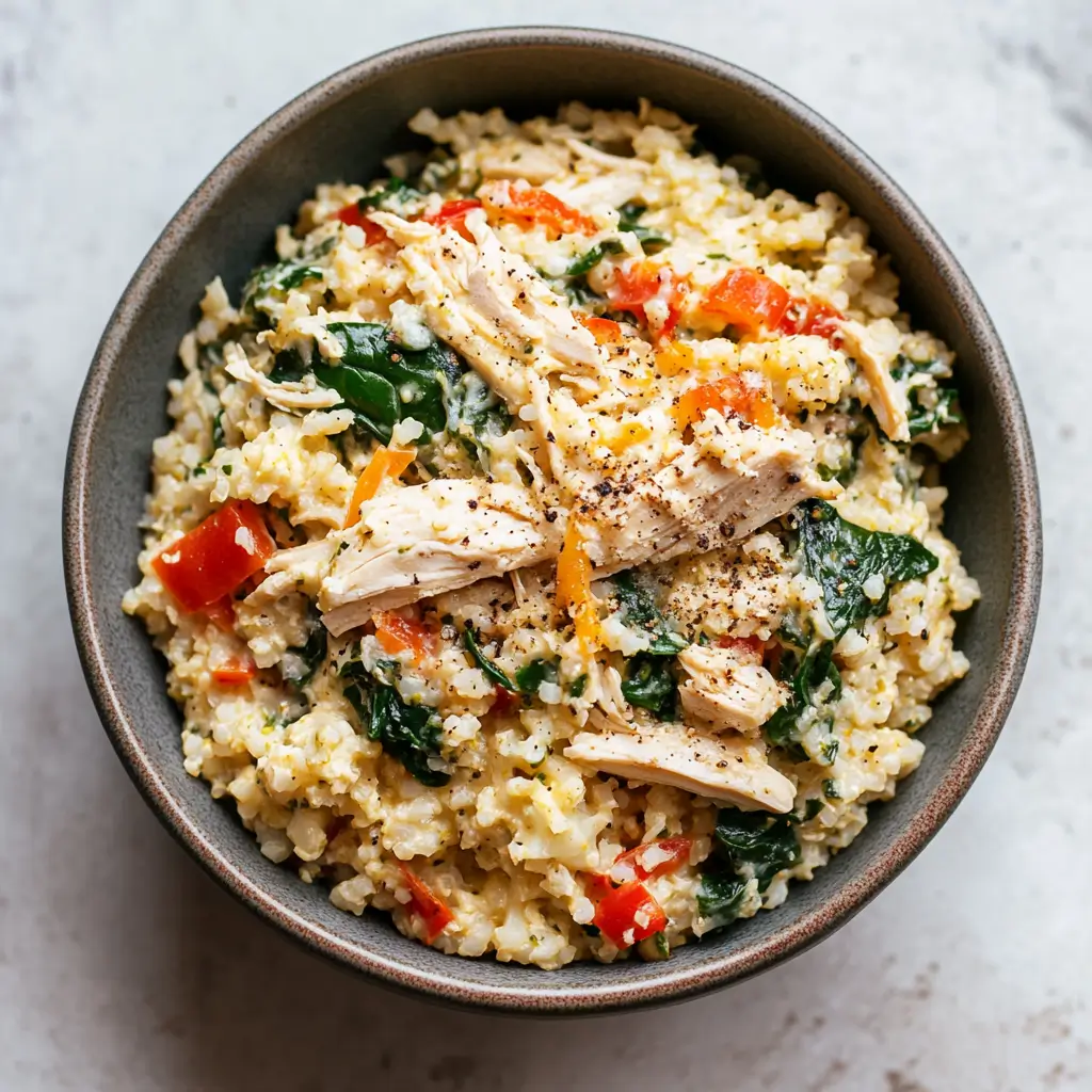 creamy chicken cauliflower