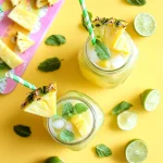 Pineapple Mint Lime Mocktail