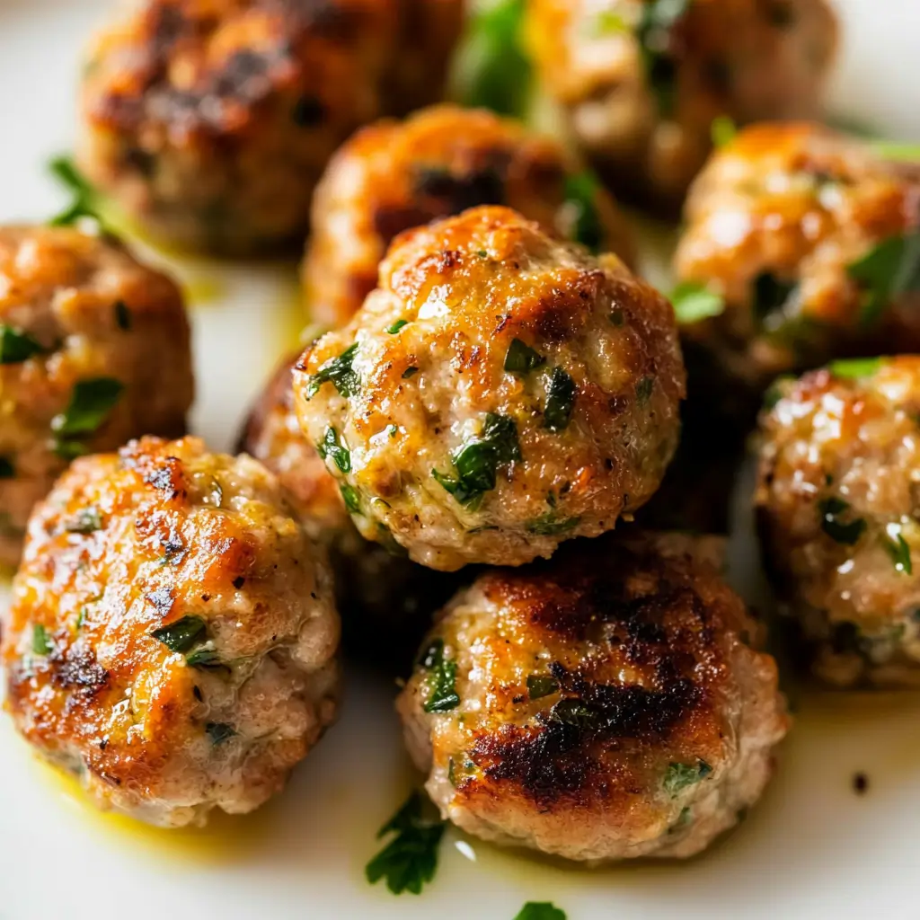 Turkey Zucchini Meatballs