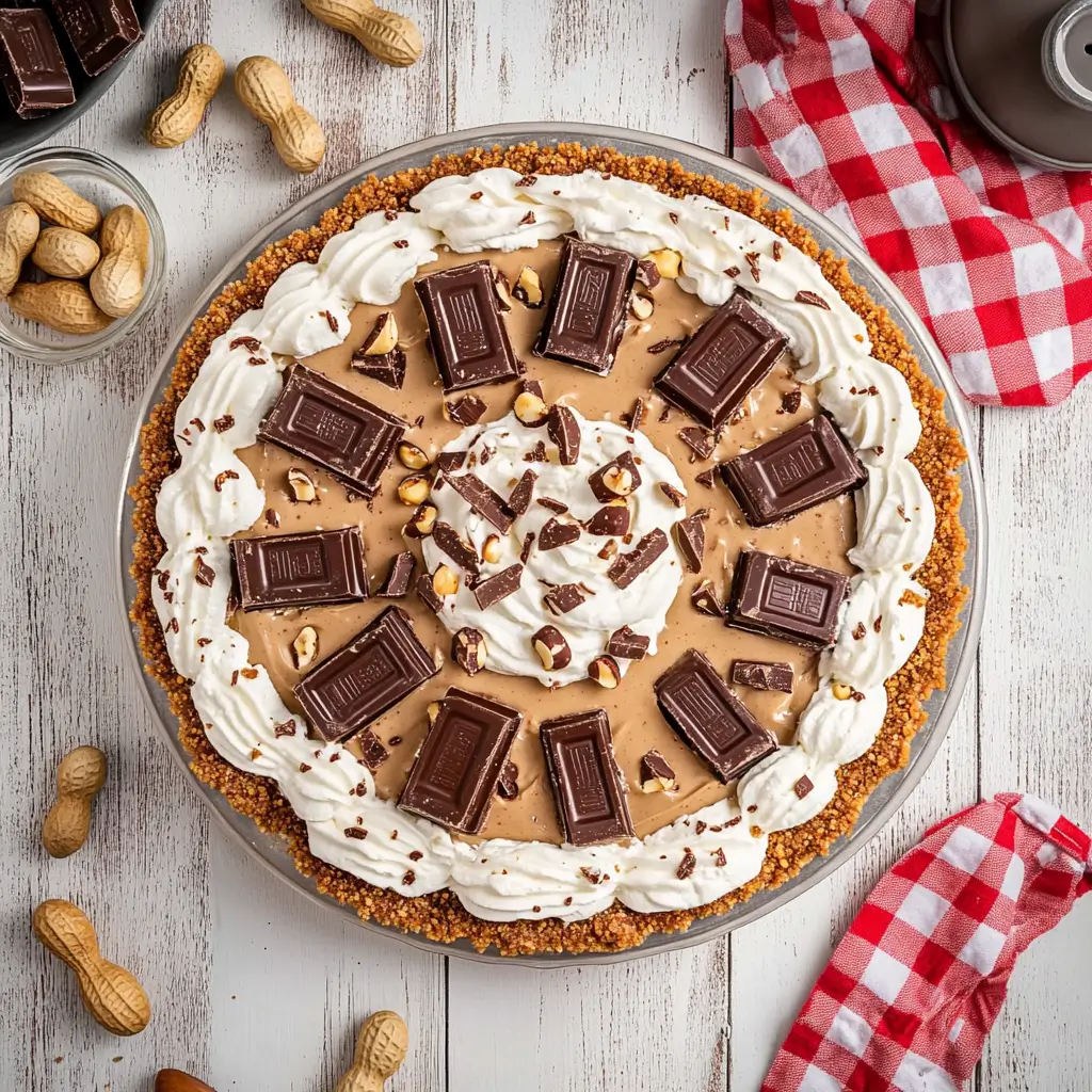 Snickers Peanut Butter Pie