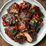 Oven-baked BBQ chicken
