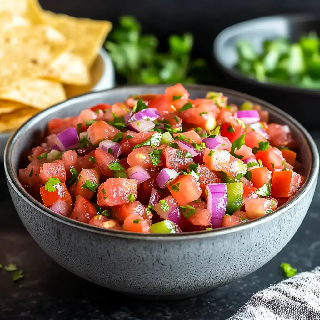 Fresh tomato salsa