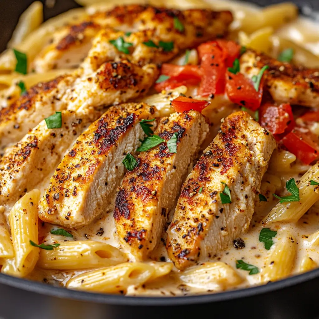 Creamy Cajun Chicken Pasta