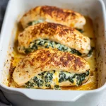 creamy stuffed chicken