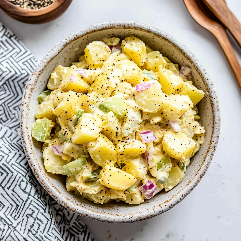Old-fashioned potato salad
