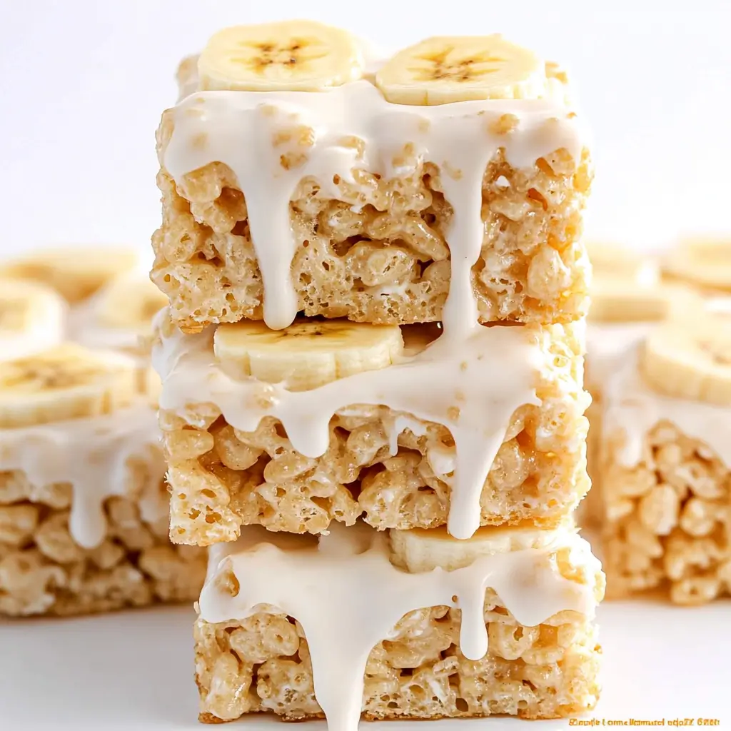 Banana Pudding Rice Krispie