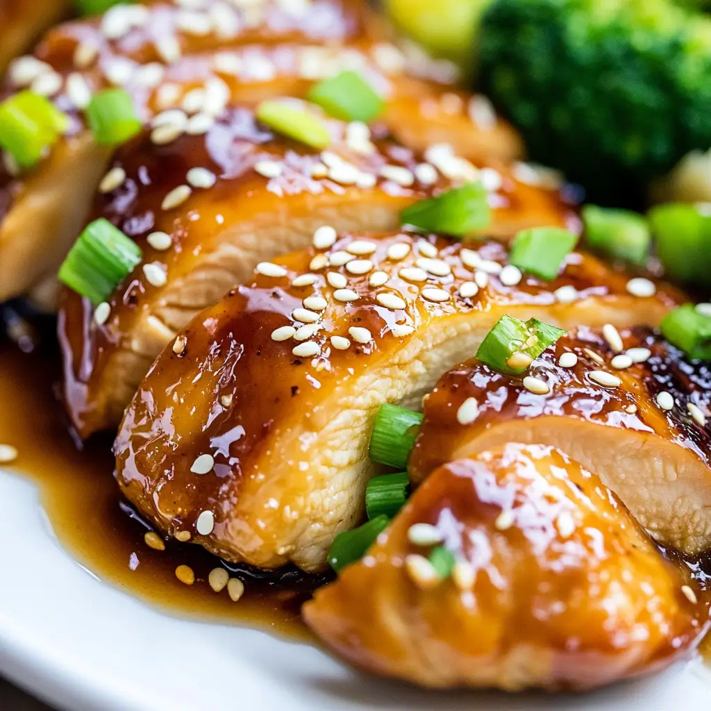 Sticky Honey Garlic Chicken